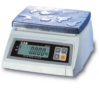 CAS SW-10W (DD) / Весы порционные электронные / Влагозащищенные / Со вторым дисплеем