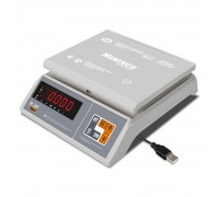 Весы торговые электронные M-ER 326 AFU-3.01 "Post II" LED USB-COM
