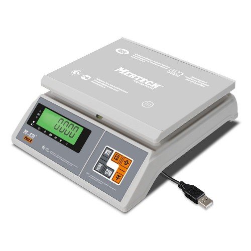 Весы торговые электронные M-ER 326 AFU-32.1 "Post II" LCD USB-COM