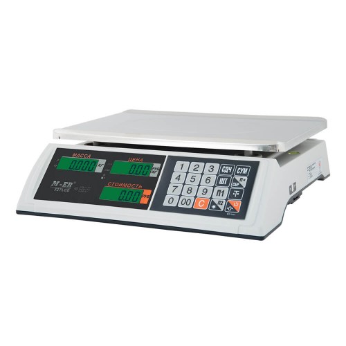 Весы торговые электронные M-ER 327 AC-15.2 "Ceed" LCD Белые