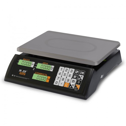 Весы торговые электронные M-ER 327 AC-32.5 "Ceed" LCD Черные