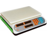 Весы торговые электронные ВР4900-15-2Д-ДБ 12 АКБ