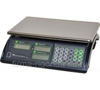 Весы торговые электронные ВР4900-30-2Д-АБ 10 АКБ
